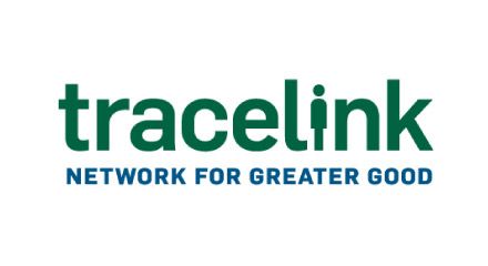 Tracelink. Network for Greater Good. Logo.