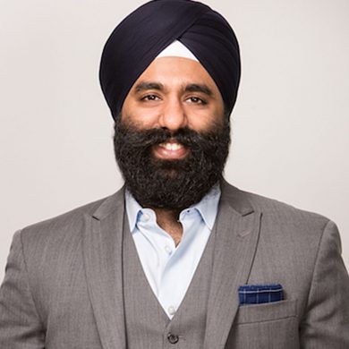 A photograph of Navroop Mitter.